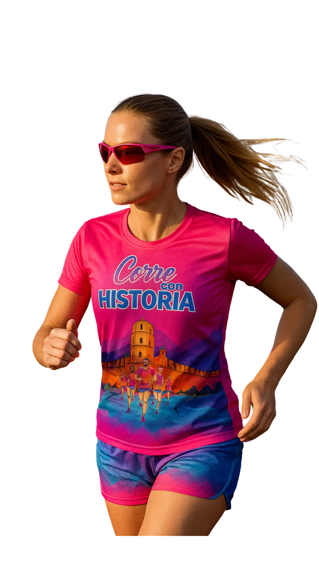 Niña corriendo